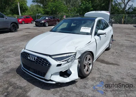 2023 Audi A3 Premium 40 Tfsi Front-Wheel Drive S Tronic из США, поврежденный, VIN WAUAUDGYXPA143129
